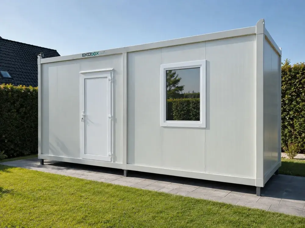 Stambeni kontejner EKO BOX s PVC stolarijom i izoliranim zidom