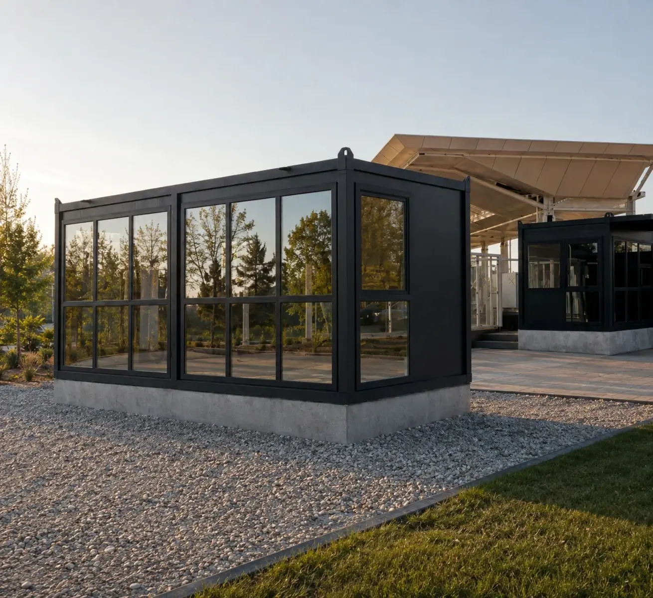 Moderni modul s ostakljenjem