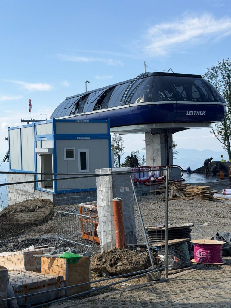EKO BOX kontejneri na projektu nove četverosjedežnice na Sljemenu