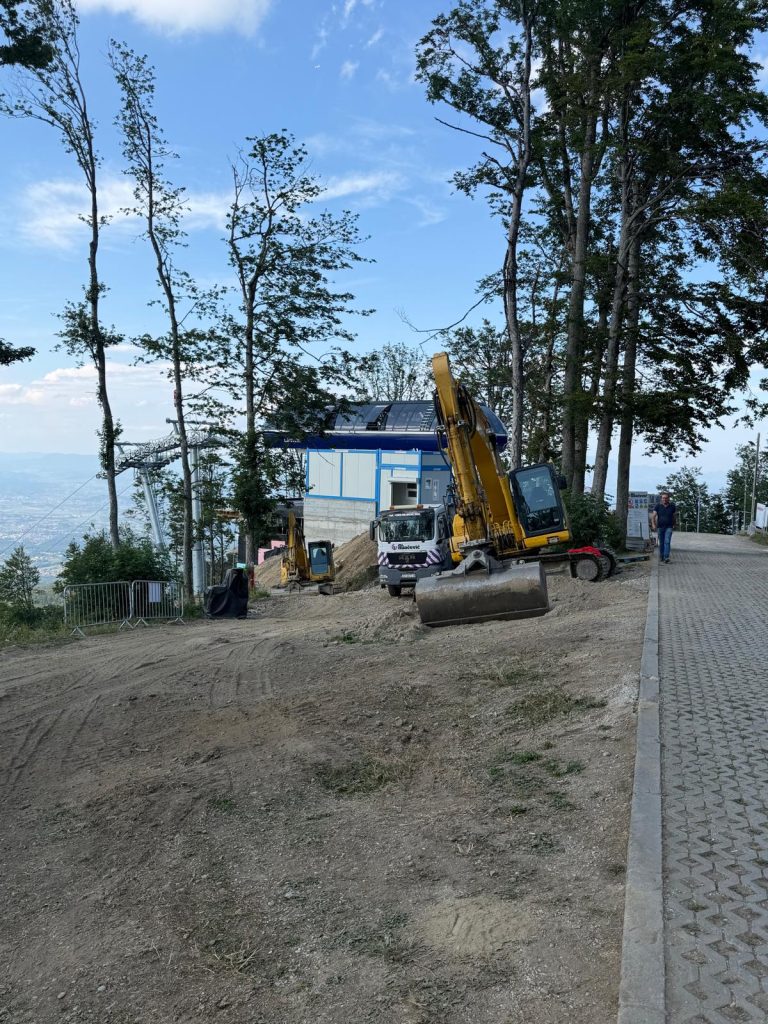 EKO BOX kontejneri na projektu nove četverosjedežnice na Sljemenu