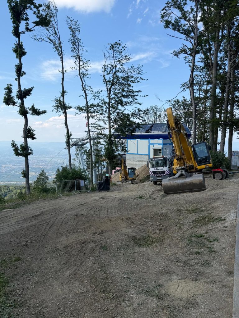 EKO BOX kontejneri na projektu nove četverosjedežnice na Sljemenu
